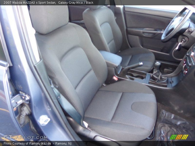 Front Seat of 2007 MAZDA3 s Sport Sedan