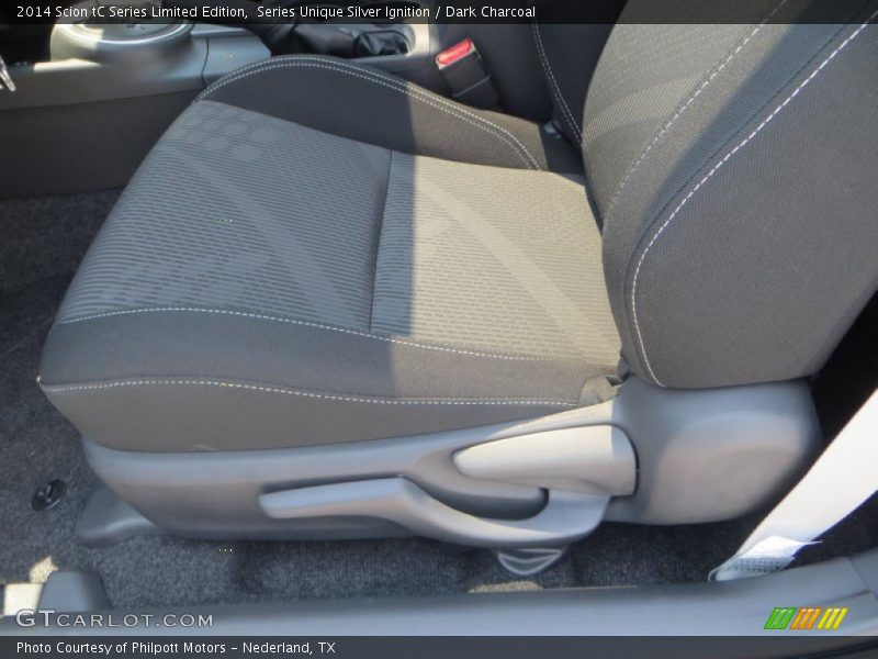 Front Seat of 2014 tC Series Limited Edition