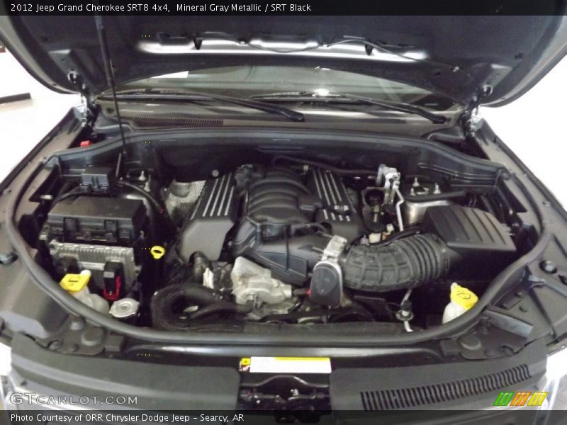 Mineral Gray Metallic / SRT Black 2012 Jeep Grand Cherokee SRT8 4x4