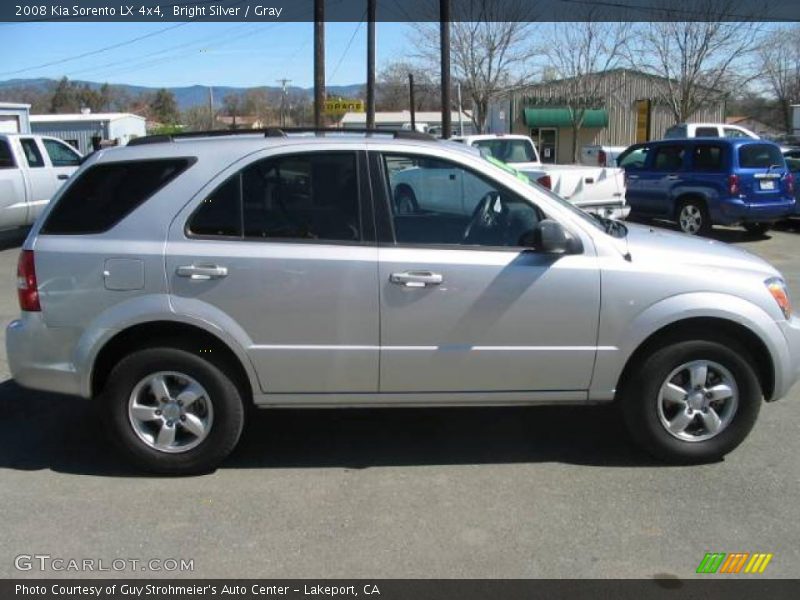 Bright Silver / Gray 2008 Kia Sorento LX 4x4