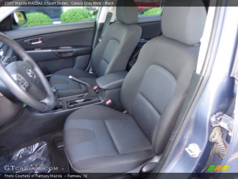 Front Seat of 2007 MAZDA3 s Sport Sedan