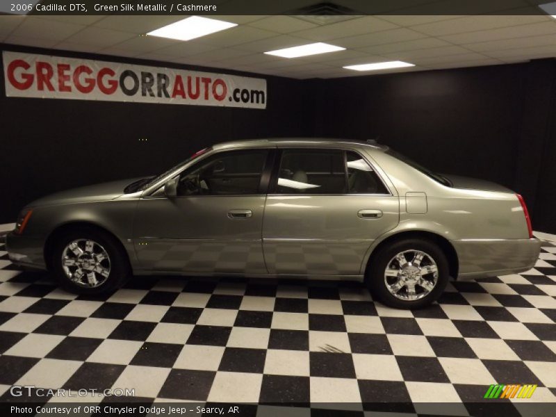 Green Silk Metallic / Cashmere 2006 Cadillac DTS