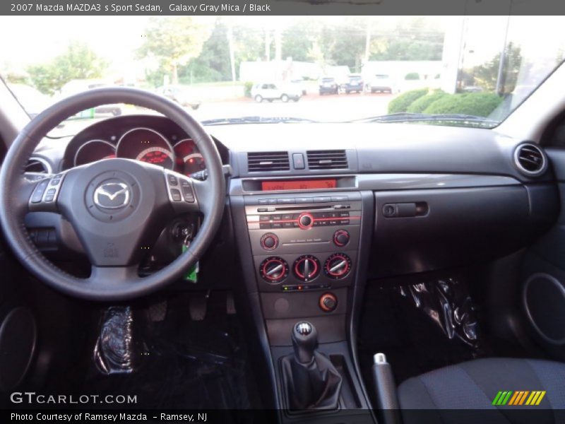 Dashboard of 2007 MAZDA3 s Sport Sedan