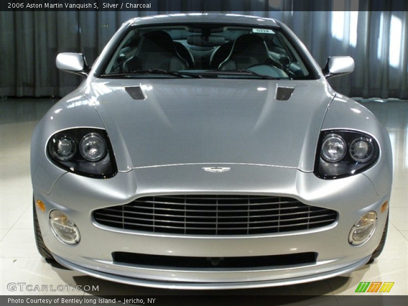 Silver / Charcoal 2006 Aston Martin Vanquish S