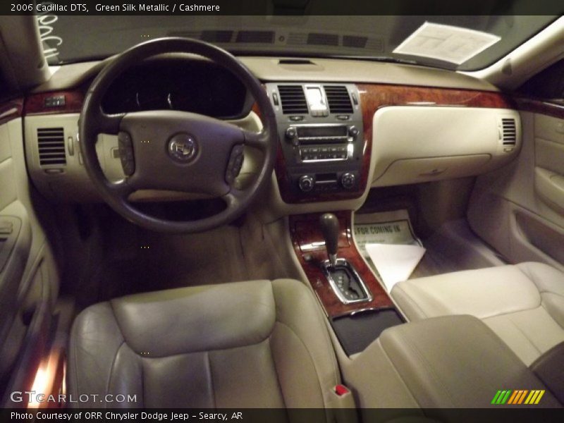 Green Silk Metallic / Cashmere 2006 Cadillac DTS