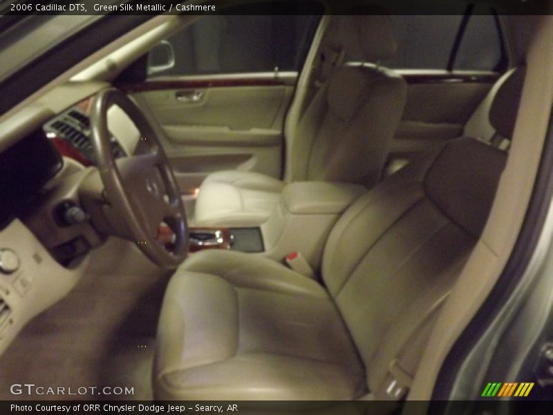 Green Silk Metallic / Cashmere 2006 Cadillac DTS