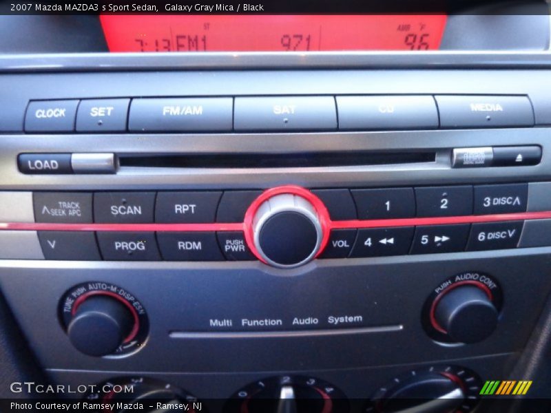 Controls of 2007 MAZDA3 s Sport Sedan