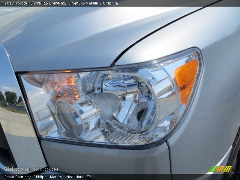 Silver Sky Metallic / Graphite 2013 Toyota Tundra TSS CrewMax