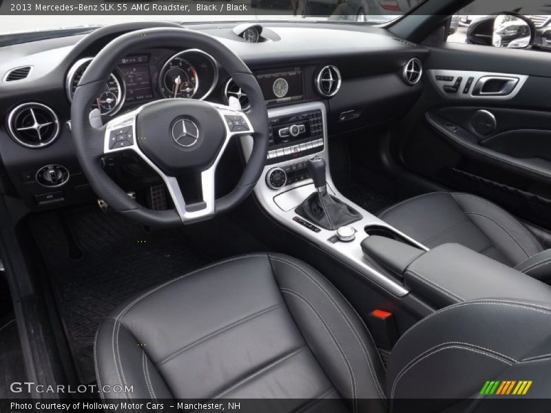  2013 SLK 55 AMG Roadster Black Interior