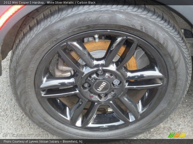 White Silver Metallic / Carbon Black 2012 Mini Cooper S Hardtop