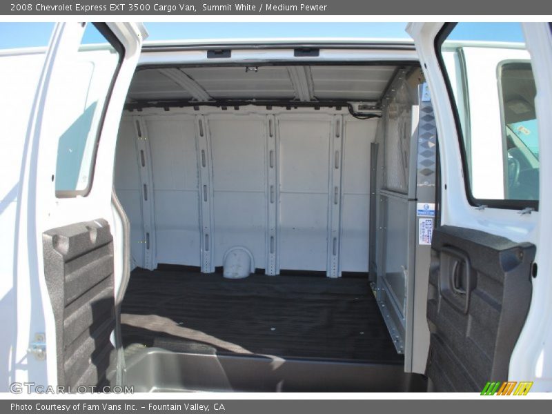 Summit White / Medium Pewter 2008 Chevrolet Express EXT 3500 Cargo Van