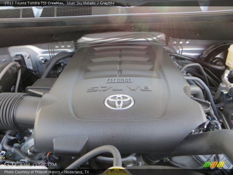 Silver Sky Metallic / Graphite 2013 Toyota Tundra TSS CrewMax