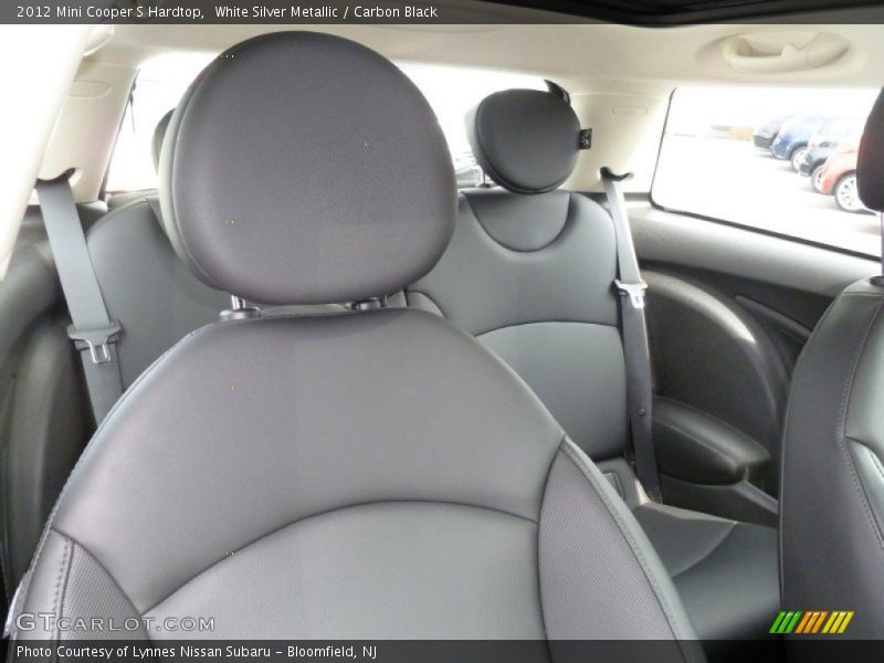 White Silver Metallic / Carbon Black 2012 Mini Cooper S Hardtop