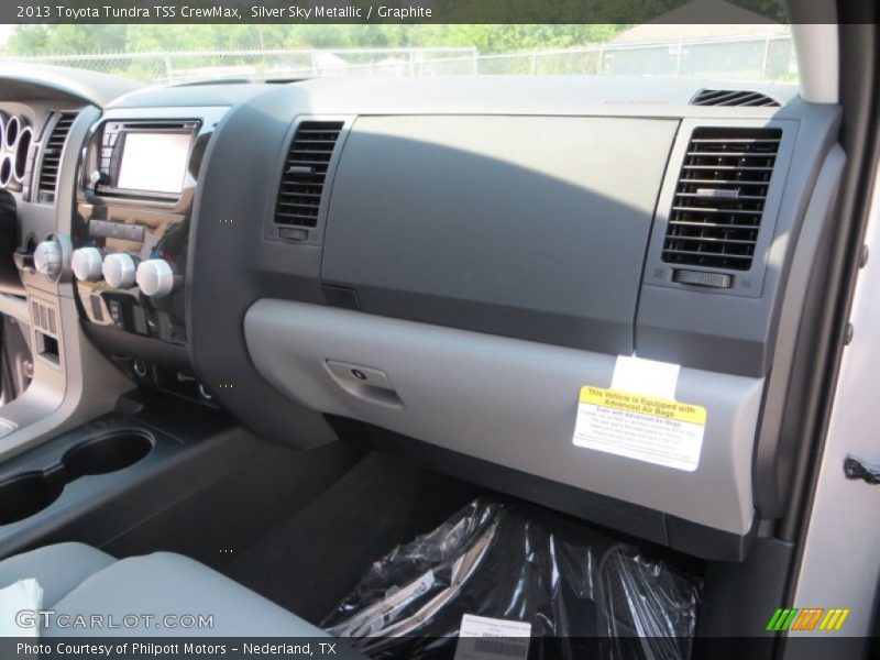 Silver Sky Metallic / Graphite 2013 Toyota Tundra TSS CrewMax