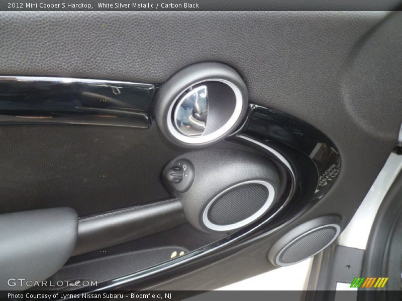 White Silver Metallic / Carbon Black 2012 Mini Cooper S Hardtop
