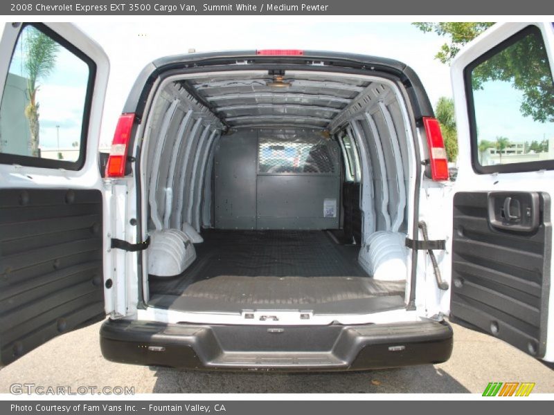 Summit White / Medium Pewter 2008 Chevrolet Express EXT 3500 Cargo Van
