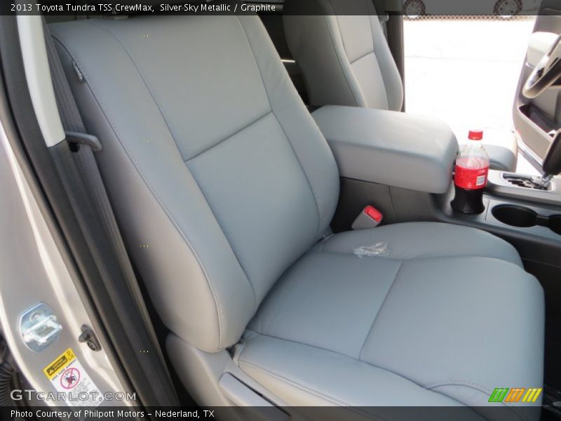 Silver Sky Metallic / Graphite 2013 Toyota Tundra TSS CrewMax