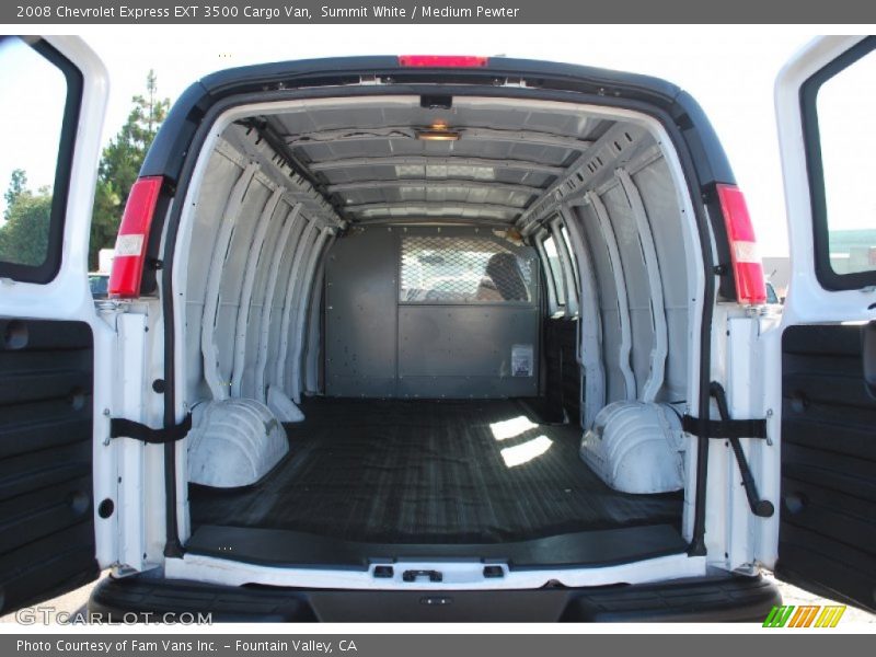 Summit White / Medium Pewter 2008 Chevrolet Express EXT 3500 Cargo Van