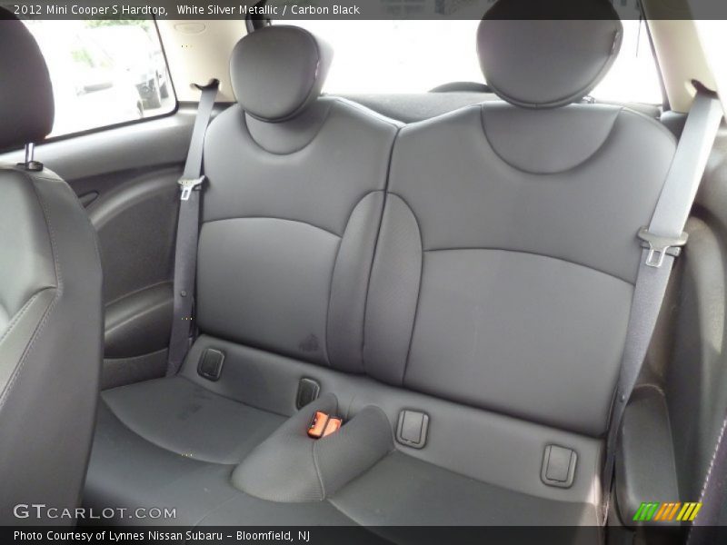 White Silver Metallic / Carbon Black 2012 Mini Cooper S Hardtop