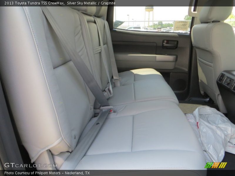 Silver Sky Metallic / Graphite 2013 Toyota Tundra TSS CrewMax