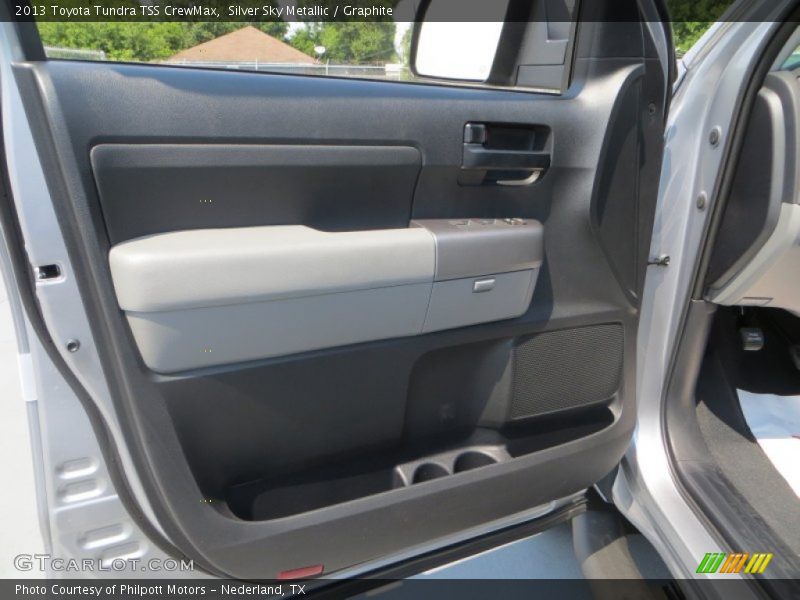 Silver Sky Metallic / Graphite 2013 Toyota Tundra TSS CrewMax