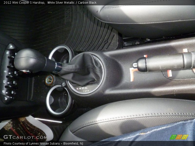 White Silver Metallic / Carbon Black 2012 Mini Cooper S Hardtop