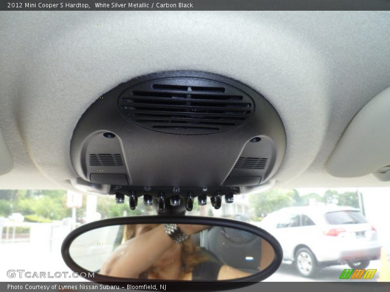 White Silver Metallic / Carbon Black 2012 Mini Cooper S Hardtop