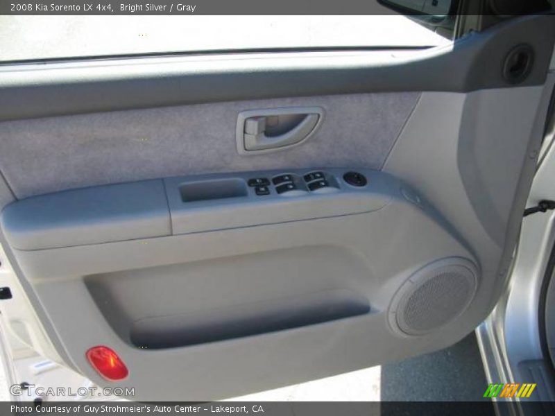 Bright Silver / Gray 2008 Kia Sorento LX 4x4