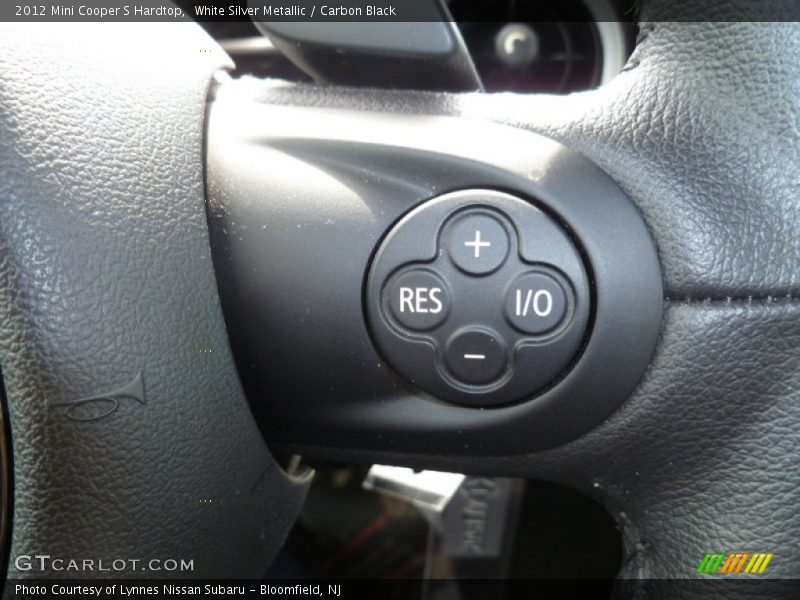 White Silver Metallic / Carbon Black 2012 Mini Cooper S Hardtop