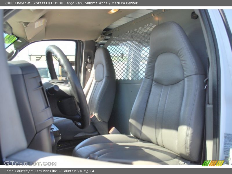 Summit White / Medium Pewter 2008 Chevrolet Express EXT 3500 Cargo Van
