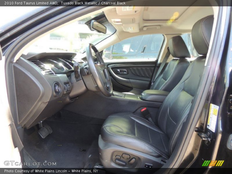 Tuxedo Black Metallic / Charcoal Black 2010 Ford Taurus Limited AWD