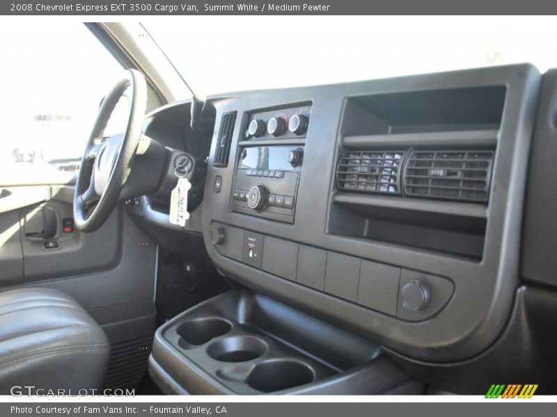 Summit White / Medium Pewter 2008 Chevrolet Express EXT 3500 Cargo Van