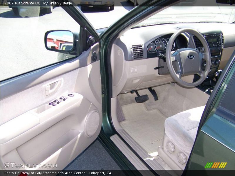 Ivy Green / Beige 2007 Kia Sorento LX