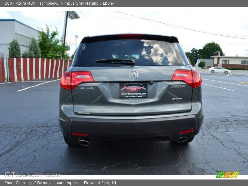 Nimbus Gray Metallic / Ebony 2007 Acura MDX Technology