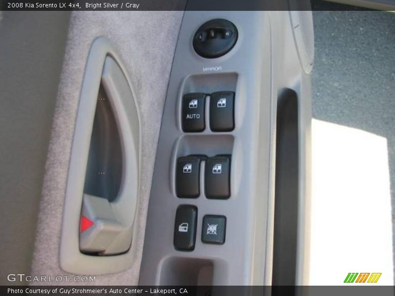 Bright Silver / Gray 2008 Kia Sorento LX 4x4