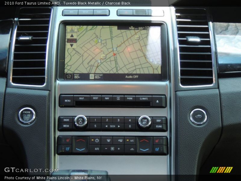 Tuxedo Black Metallic / Charcoal Black 2010 Ford Taurus Limited AWD