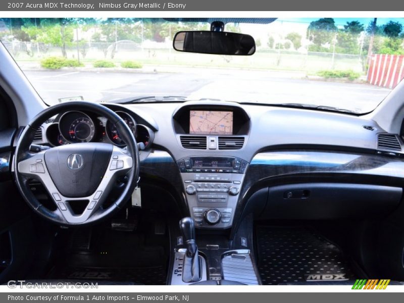 Nimbus Gray Metallic / Ebony 2007 Acura MDX Technology
