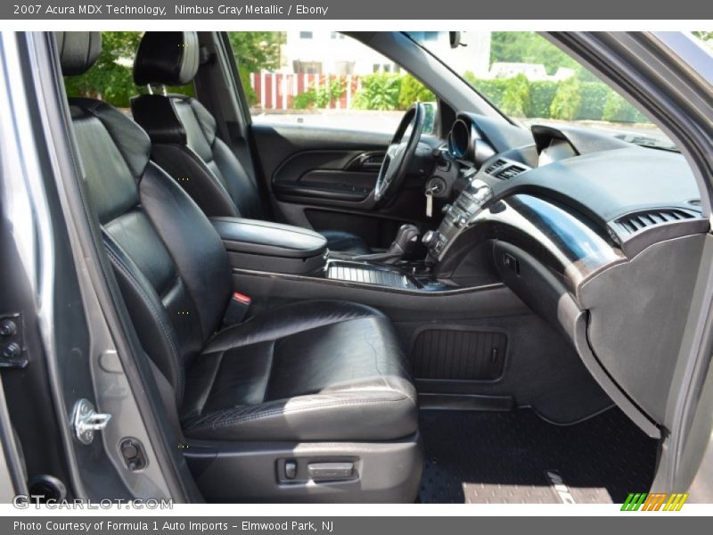 Nimbus Gray Metallic / Ebony 2007 Acura MDX Technology