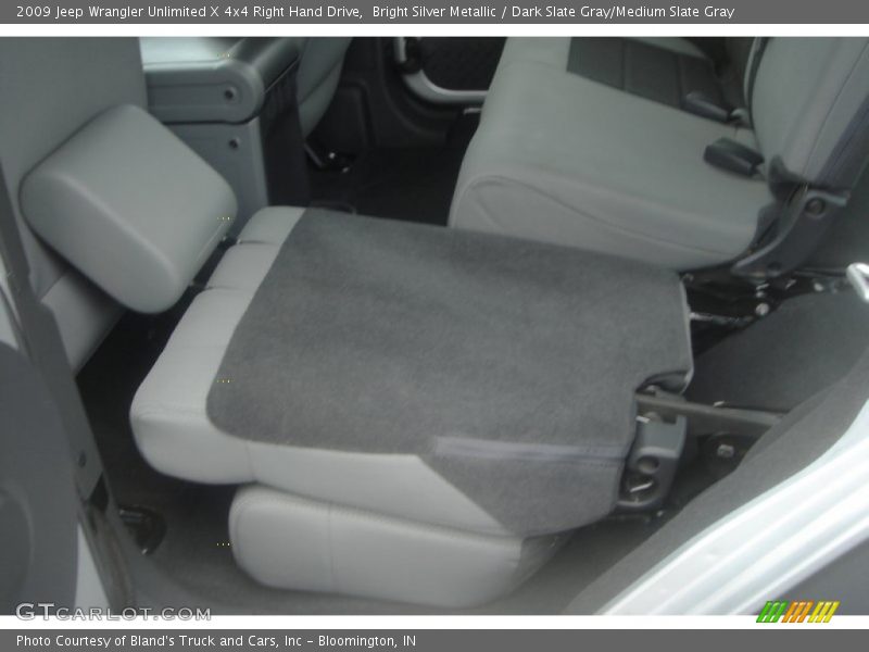 Bright Silver Metallic / Dark Slate Gray/Medium Slate Gray 2009 Jeep Wrangler Unlimited X 4x4 Right Hand Drive