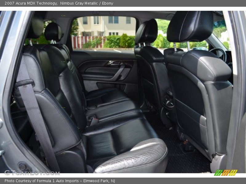 Nimbus Gray Metallic / Ebony 2007 Acura MDX Technology