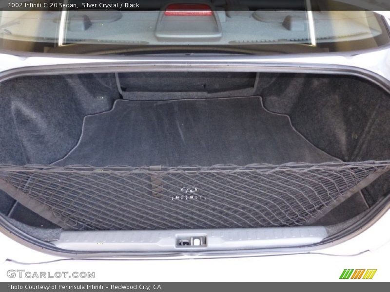 Silver Crystal / Black 2002 Infiniti G 20 Sedan