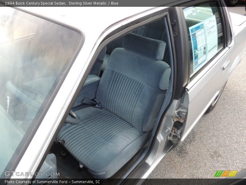 Sterling Silver Metallic / Blue 1994 Buick Century Special Sedan