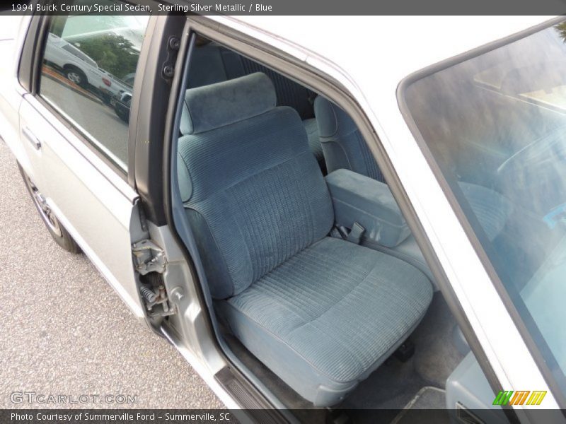 Sterling Silver Metallic / Blue 1994 Buick Century Special Sedan