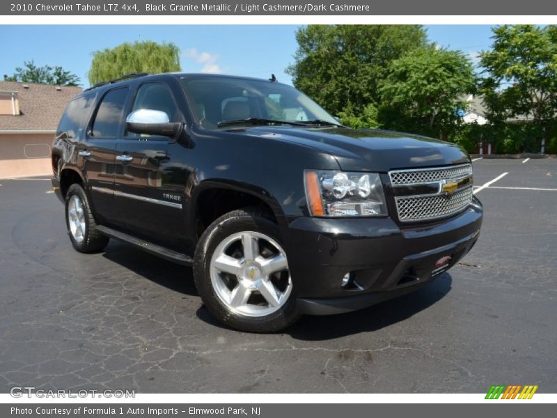 Black Granite Metallic / Light Cashmere/Dark Cashmere 2010 Chevrolet Tahoe LTZ 4x4