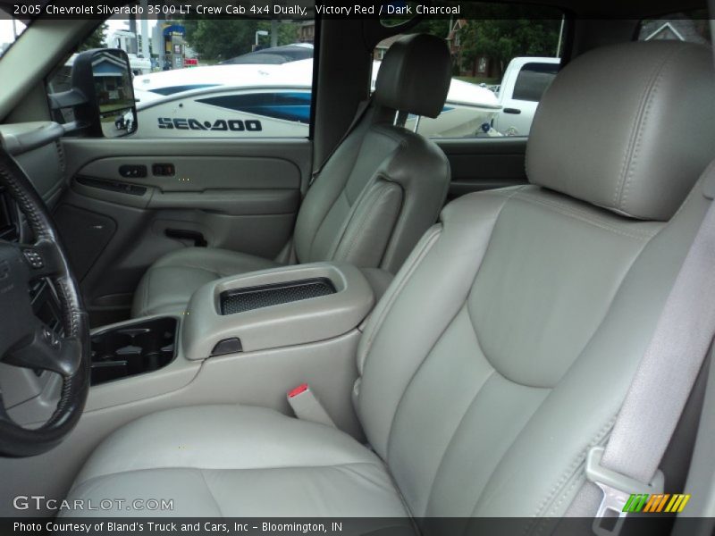Victory Red / Dark Charcoal 2005 Chevrolet Silverado 3500 LT Crew Cab 4x4 Dually