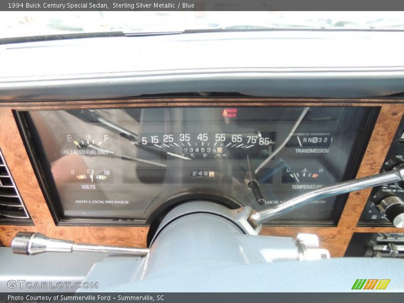  1994 Century Special Sedan Special Sedan Gauges