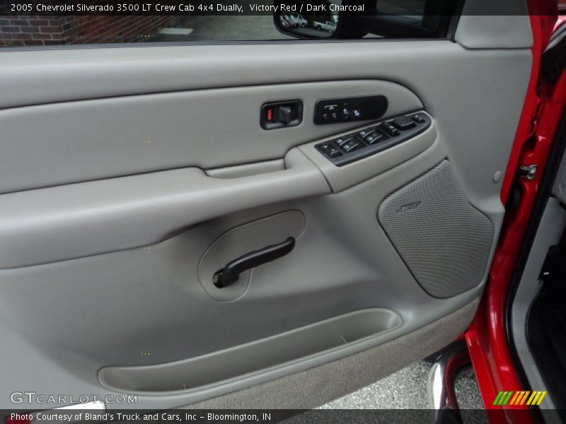 Victory Red / Dark Charcoal 2005 Chevrolet Silverado 3500 LT Crew Cab 4x4 Dually