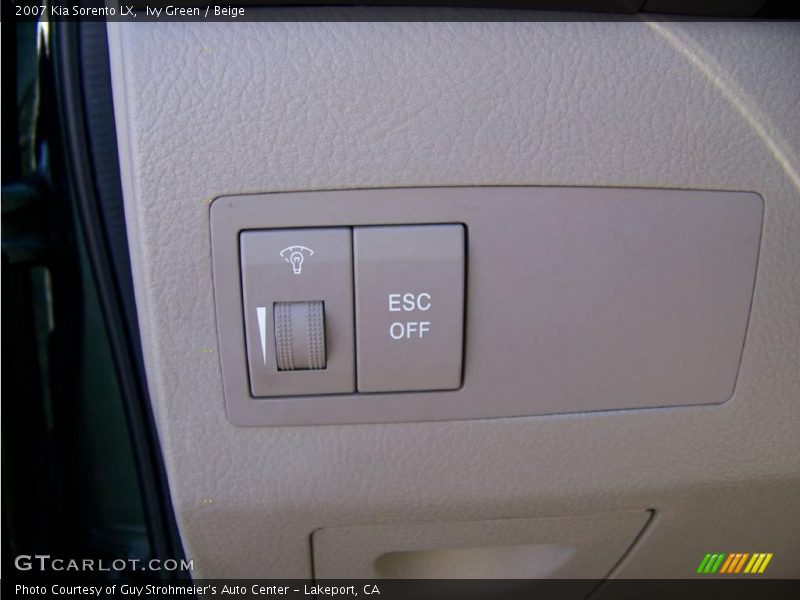 Ivy Green / Beige 2007 Kia Sorento LX