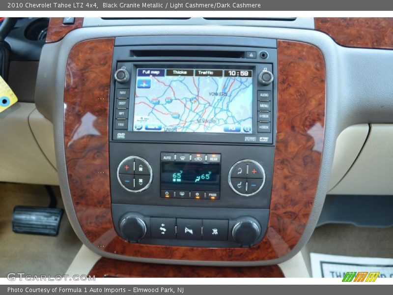 Black Granite Metallic / Light Cashmere/Dark Cashmere 2010 Chevrolet Tahoe LTZ 4x4