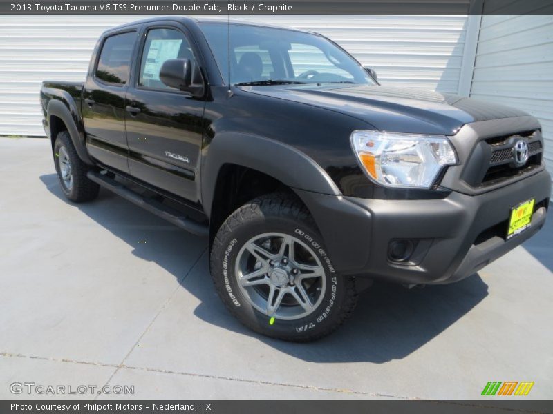 Black / Graphite 2013 Toyota Tacoma V6 TSS Prerunner Double Cab